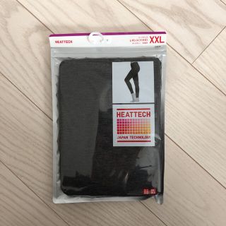 ユニクロ(UNIQLO)の未使用 ユニクロ ヒートテックレギンス十分丈 ダークグレー XXLサイズ(レギンス/スパッツ)