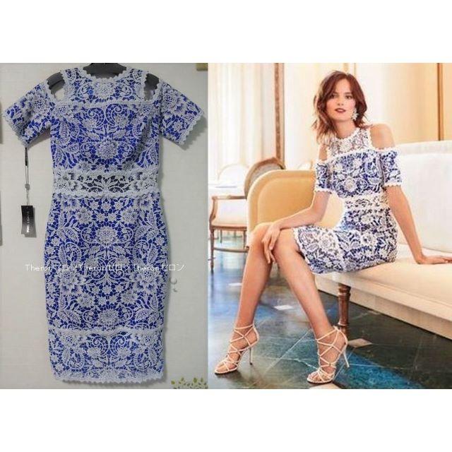 TADASHI SHOJI - 2018年　新品　TADASHISHOJI タダシショージ ショルダーワンピース