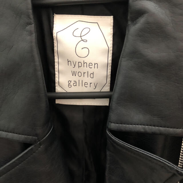 E hyphen world gallery(イーハイフンワールドギャラリー)の⭐︎ E hyphen world gallery ライダース jacket レディースのジャケット/アウター(ライダースジャケット)の商品写真