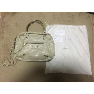 バレンシアガ(Balenciaga)のBALENCIAGA バレンシアガ ハンドバッグ ザ・シティ レザーオフホワイト(トートバッグ)