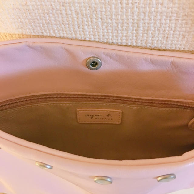 agnes b.(アニエスベー)のアニエス・ベー ショルダーバッグ ピンク レディースのバッグ(ショルダーバッグ)の商品写真