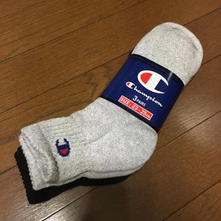 チャンピオン(Champion)の【Champion/チャンピオン】3足組クォーターレングスソックス【フルパイル】(ソックス)