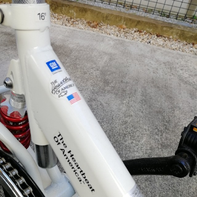 折りたたみ自転車 GM 16インチ かご付