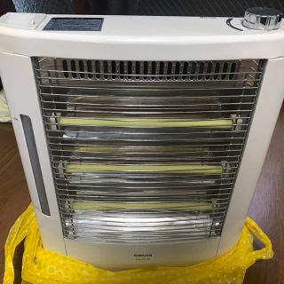 ヤマゼン(山善)の山善 遠赤外線電気ストーブ(スチーム式加湿機能付)(ストーブ)