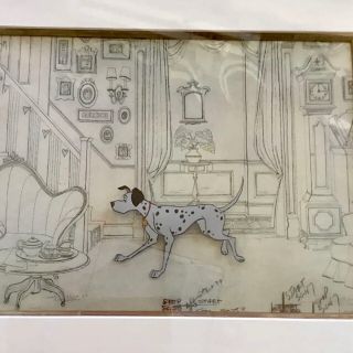 Disney 絵画 101匹わんちゃんのセル画 原画 オリジナルです の通販 By F Shoji S Shop ディズニーならラクマ