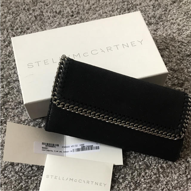 StellaMcCartney 長財物ブラック×SV金具付属品保存箱