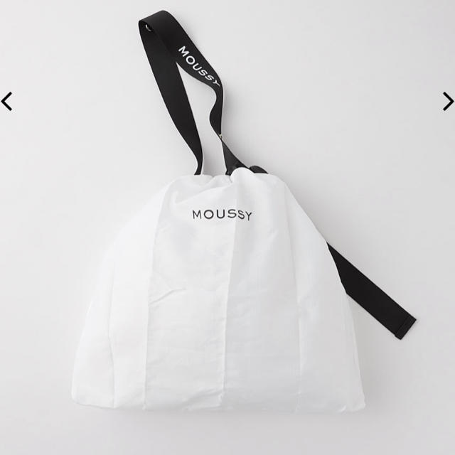 moussy(マウジー)のmoussy ナイロンエコバッグ レディースのバッグ(ショルダーバッグ)の商品写真