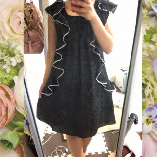 ウィルセレクション(WILLSELECTION)のウィルセレクション♡リボン柄ワンピ♡(ひざ丈ワンピース)