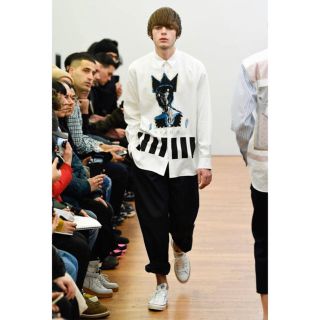 COMME des GARCONS - コムデギャルソン バスキア シャツ XSの通販 by