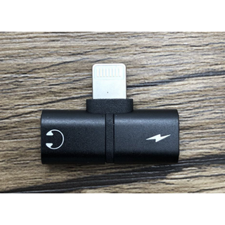 iPhone 2in1 ライトニング 変換 アダプタ  z-k8(バッテリー/充電器)