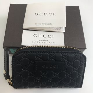 グッチ(Gucci)のGUCCI グッチ コインケース 黒 新品 未使用(コインケース/小銭入れ)