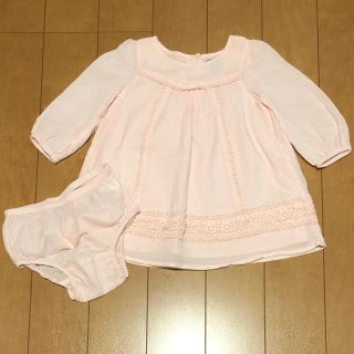 ベビーギャップ(babyGAP)のサイズ 80＊ガーゼ素材チュニックset＊baby Gap(ワンピース)