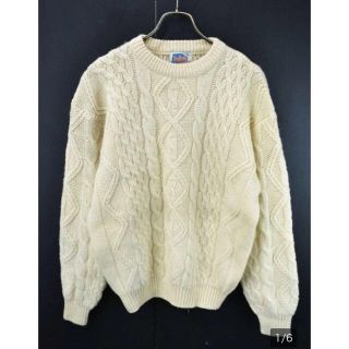 ロキエ(Lochie)のvintage フィッシャーマンニット 未使用品(ニット/セーター)