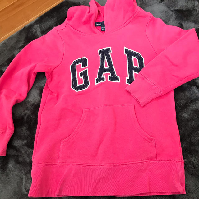 GAP Kids(ギャップキッズ)のギャップ☆キッズパーカー110 キッズ/ベビー/マタニティのキッズ服女の子用(90cm~)(ジャケット/上着)の商品写真