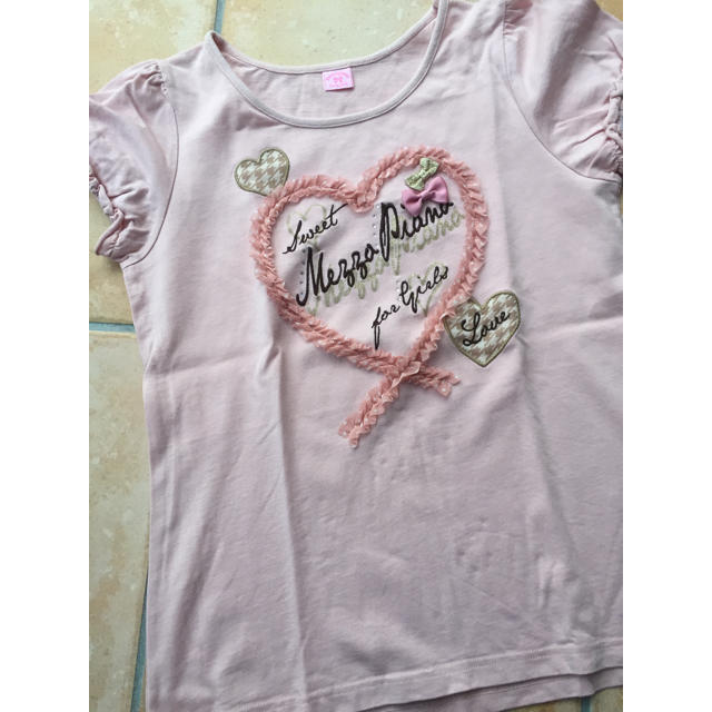 mezzo piano junior(メゾピアノジュニア)のMezzo piano キッズ/ベビー/マタニティのキッズ服女の子用(90cm~)(Tシャツ/カットソー)の商品写真