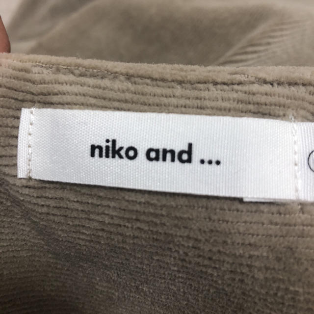 niko and...(ニコアンド)のnico and... コーデュロイ プルオーバー レディースのトップス(ニット/セーター)の商品写真