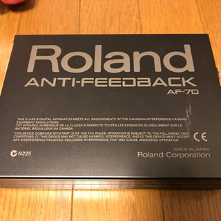 ローランド(Roland)のRoland ローランド アンチフィードバック★AF-70★DI(その他)