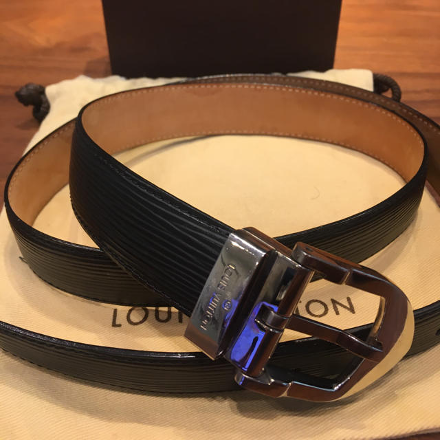 LOUIS VUITTON 美品 ルイヴィトン メンズ ベルト www
