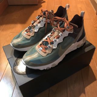 アンダーカバー(UNDERCOVER)のnike react element 87  undercover(スニーカー)