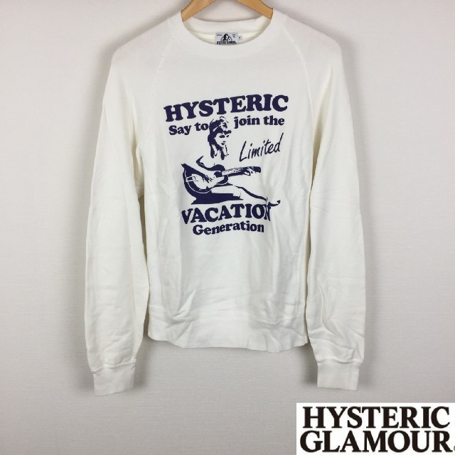 HYSTERIC GLAMOUR - 美品 ヒステリックグラマー 長袖スウェット HYSTERIC GLAMOUR - 美品 ヒステリックグラマー 長袖スウェット