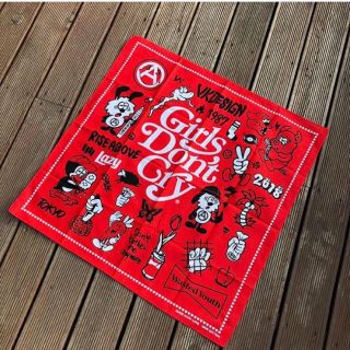 ジーディーシー(GDC)のGDC BANDANA TOKYO POP UP ガールズドントクライ バンダナ(バンダナ/スカーフ)