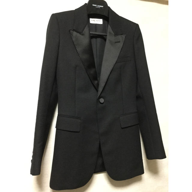 超美品☆サンローランSaintLaurent☆スモーキングジャケット☆34定番