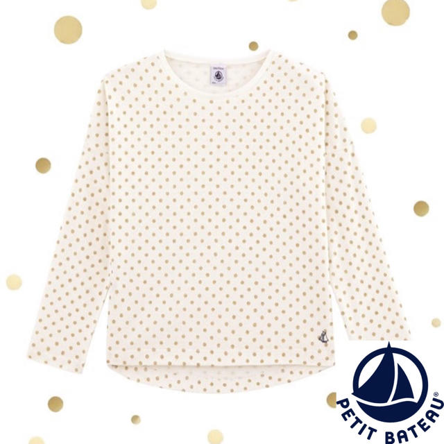 PETIT BATEAU(プチバトー)の【ゆりぞ様専用】4ans キッズ/ベビー/マタニティのキッズ服女の子用(90cm~)(Tシャツ/カットソー)の商品写真