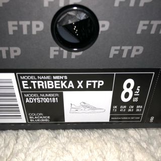 FUCK THE POPULATION FTP DC shoe 26.5cm