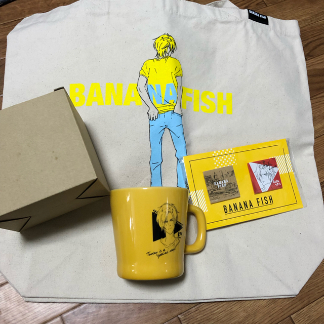 BANANA FISH(バナナフィッシュ)の限定値下 バナナフィッシュ アッシュ バースデーグッズ エンタメ/ホビーのおもちゃ/ぬいぐるみ(キャラクターグッズ)の商品写真