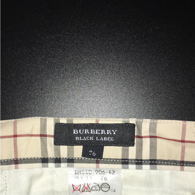 BURBERRY(バーバリー)のチェックパンツ Burberry バーバリー  ブラックレーベル メンズのパンツ(スラックス)の商品写真