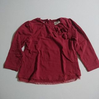 ザラキッズ(ZARA KIDS)のZARA ベビー 85 ブラウス オールドネイビー babyGAP(シャツ/カットソー)