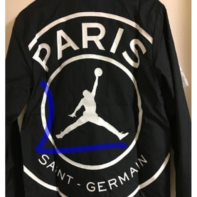 psg jordan コーチジャケットLサイズ　レア