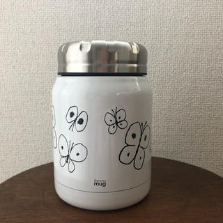ミナペルホネン　flutter  silver thermo mug  タンク