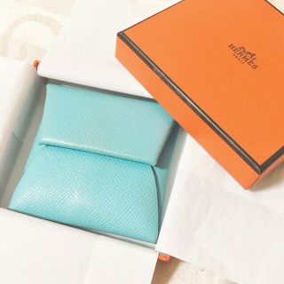 エルメス(Hermes)のエルメス バスティア ブルーアトール(コインケース)