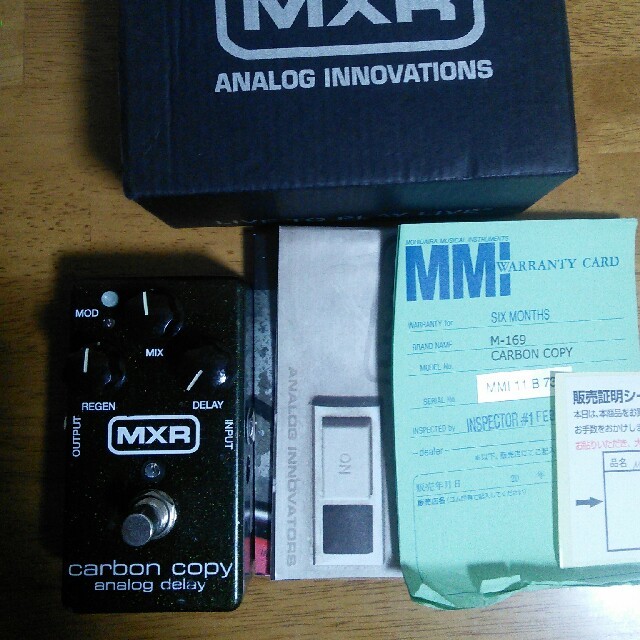 MXR ディレイ　M169A Carbon Copy 10th  カーボンコピー
