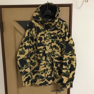 a bathing ape Gore-Tex カモフラナイロンジャケット XL