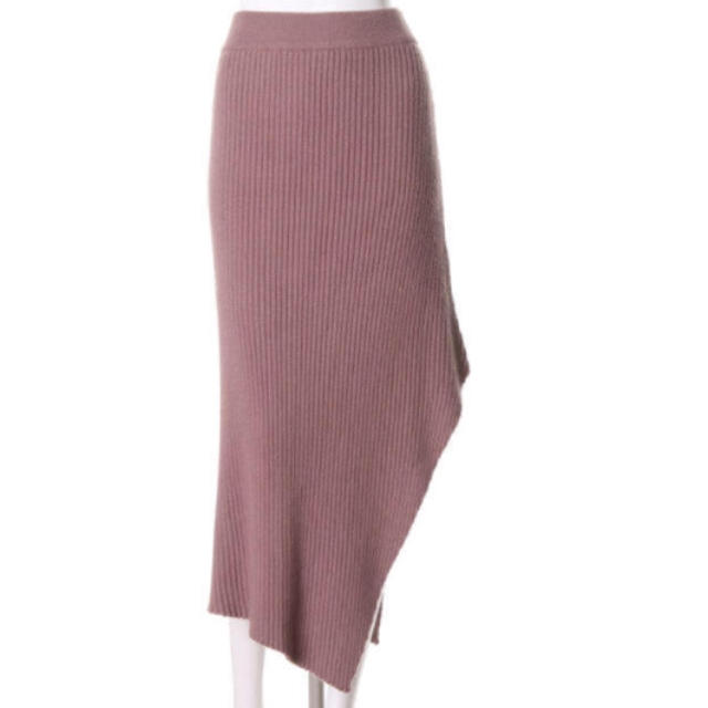 REDYAZEL(レディアゼル)のREDYAZEL 変形ニットタイトスカート レディースのスカート(ロングスカート)の商品写真