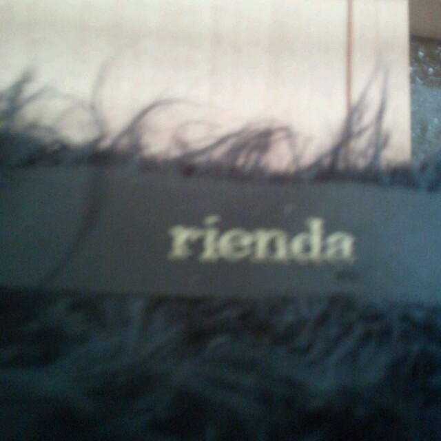 rienda(リエンダ)のリエンダ 黒トップス レディースのトップス(ニット/セーター)の商品写真