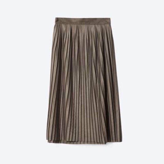 ZARA(ザラ)の⭐︎専用⭐︎   ZARA/薄手アコーディオンプリーツスカート #L レディースのスカート(ひざ丈スカート)の商品写真