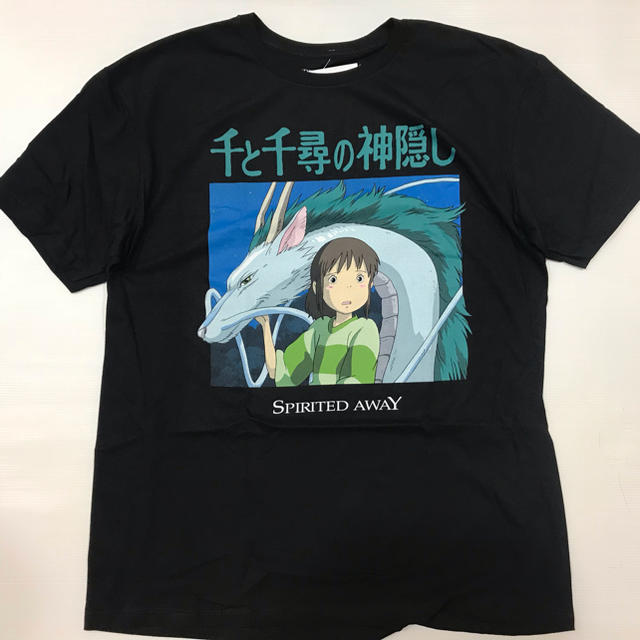 00s スタジオジブリ ビンテージ アニメTシャツ/もののけ姫 トトロ 千と千尋