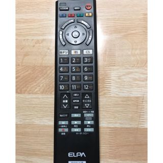 エルパ(ELPA)の日立WOO用テレビリモコン(テレビ)