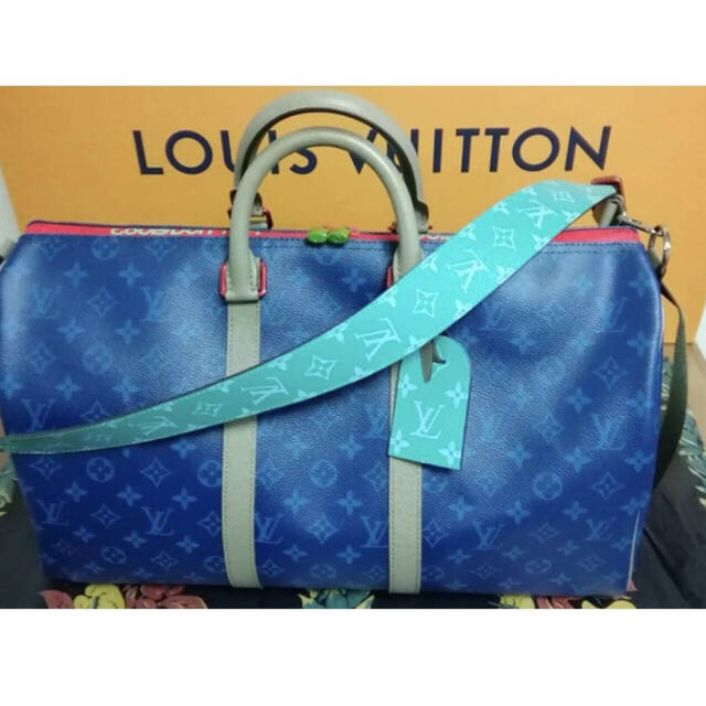 レア　ルイヴィトン　LOUIS VUITTON キーポル・バンドリエール 45