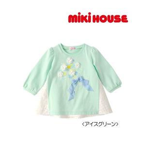 ミキハウス(mikihouse)のミキハウス　８分袖　Ｔシャツ＆ウインドブレーカー(Tシャツ/カットソー)