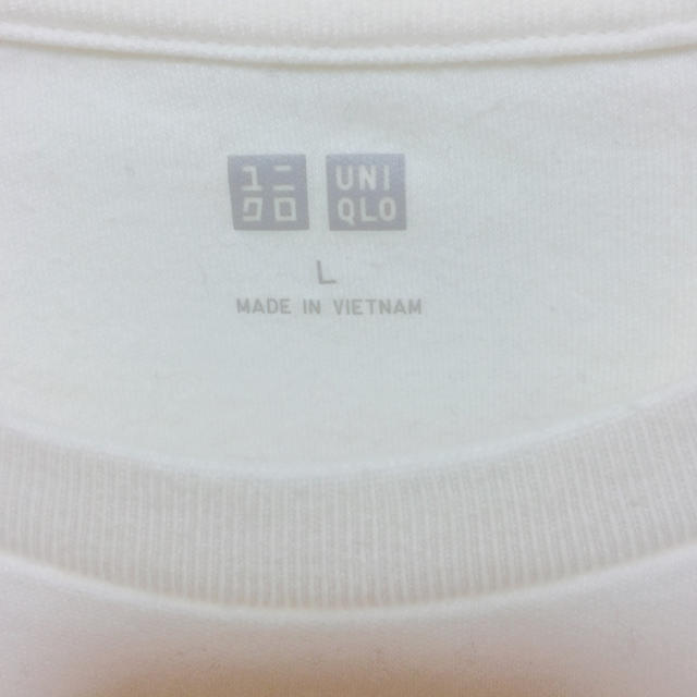 UNIQLO(ユニクロ)のユニクロ 白T メンズのトップス(Tシャツ/カットソー(七分/長袖))の商品写真