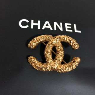 シャネル(CHANEL)のシャネル ブローチ ココマーク ゴールド(ブローチ/コサージュ)