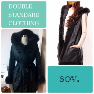 ダブルスタンダードクロージング(DOUBLE STANDARD CLOTHING)のsov.高密度サテン3wayダウンコート(ダウンコート)