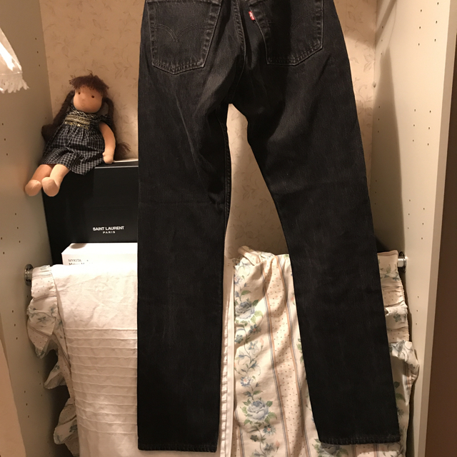 Levi's(リーバイス)の最終価格🙋🏽‍♀️vintage Levis black denim. レディースのパンツ(デニム/ジーンズ)の商品写真