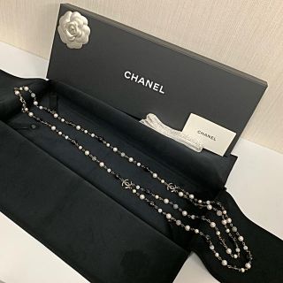 シャネル(CHANEL)のシャネル パールロングネックレス(ネックレス)