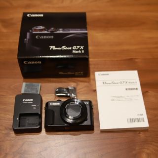 キヤノン(Canon)のG7X mark2  美品(コンパクトデジタルカメラ)