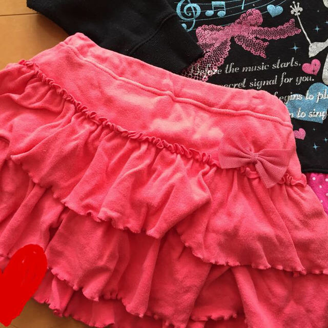 JENNI(ジェニィ)のジェニィインパンツスカパン120 キッズ/ベビー/マタニティのキッズ服女の子用(90cm~)(その他)の商品写真